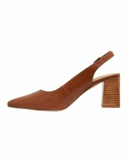 Sandler Kirsty Cognac Glove Heeled Shoes -Deals Shoes Store 880316650 3 720x928