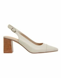 Sandler Kirsty Ivory Glove Heeled Shoes