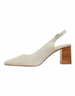 Sandler Kirsty Ivory Glove Heeled Shoes -Deals Shoes Store 880316740 3 720x928