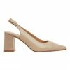 Sandler Kirsty Nude Patent / Glove Heeled Shoes