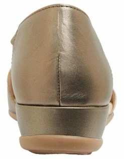 Wide Steps Caroline Pewter Metallic Sandals -Deals Shoes Store 880376320 5 720x928