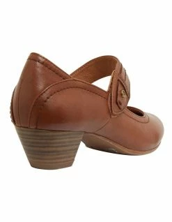 Wide Steps Appeal Cognac Glove Heeled Shoes 8 Wide Steps Appeal Cognac Glove Heeled Shoes -Deals Shoes Store 880385050 4 720x928