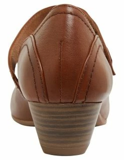 Wide Steps Appeal Cognac Glove Heeled Shoes 9 Wide Steps Appeal Cognac Glove Heeled Shoes -Deals Shoes Store 880385050 5 720x928