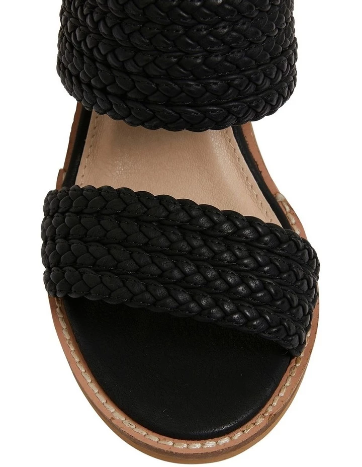 Ravella Host Black Nubuck Sandals 6 Ravella Host Black Nubuck Sandals - Image 6