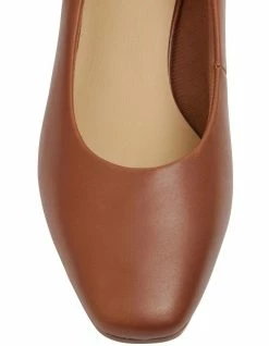 Easy Steps Gamma Cognac Glove Heeled Shoes -Deals Shoes Store 880558840 6 720x928