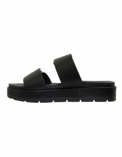 Sandler Fiction Black Smooth Sandals -Deals Shoes Store 881530120 3 720x928