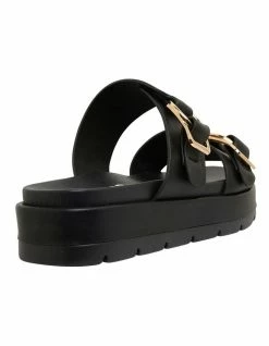 Sandler Fiction Black Smooth Sandals -Deals Shoes Store 881530120 4 720x928
