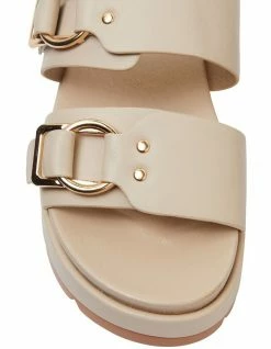 Sandler Fiction Beige Smooth Sandals -Deals Shoes Store 881530300 6 720x928