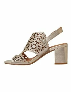 Easy Steps Amelia Soft Gold Metallic Sandals -Deals Shoes Store 881869150 3 720x928