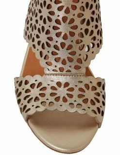 Easy Steps Amelia Soft Gold Metallic Sandals -Deals Shoes Store 881869150 6 720x928