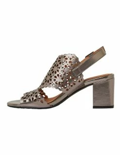 Easy Steps Amelia Pewter Metallic Sandals -Deals Shoes Store 881869240 3 720x928