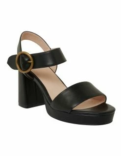 Jane Debster Petra Black Glove Sandals