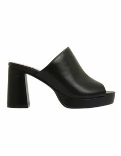 Jane Debster Plaza Black Glove Sandals