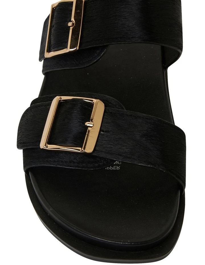 Jane Debster Sarina Black Hair Sandals 6 Jane Debster Sarina Black Hair Sandals - Image 6