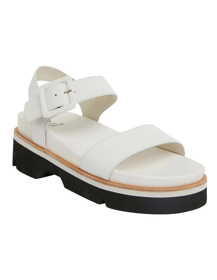 Jane Debster Samara White Glove Sandals 2 Jane Debster Samara White Glove Sandals - Image 2