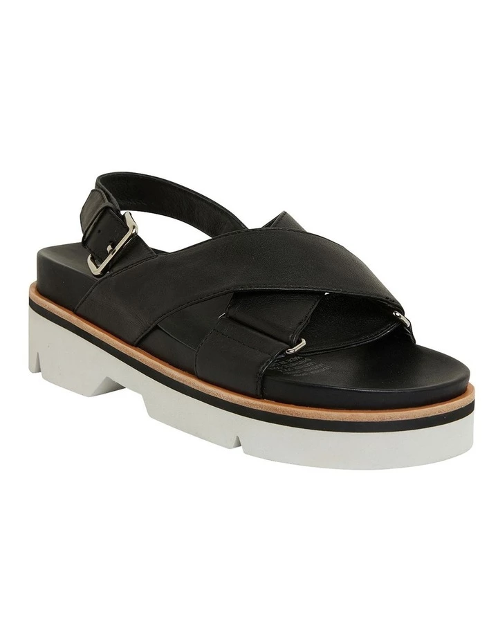 Jane Debster Sangria Black Glove Sandals 2 Jane Debster Sangria Black Glove Sandals - Image 2