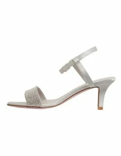 Pink Inc Icon Silver Satin Sandals in Silver Satin 9 Pink Inc Icon Silver Satin Sandals in Silver Satin -Deals Shoes Store 883335790 3 720x928