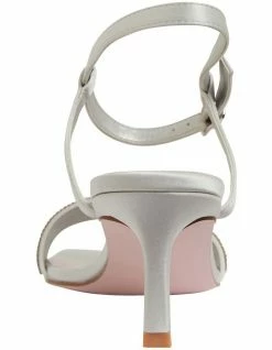 Pink Inc Icon Silver Satin Sandals in Silver Satin 11 Pink Inc Icon Silver Satin Sandals in Silver Satin -Deals Shoes Store 883335790 5 720x928
