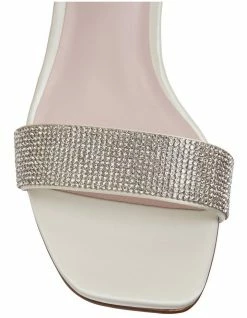 Pink Inc Icon Ivory Satin Sandals in Ivory Satin -Deals Shoes Store 883336150 6 720x928