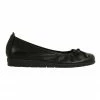Active Flex Barton Black Glove Flat Shoes