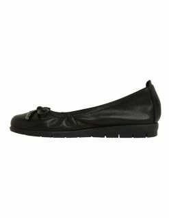 Active Flex Barton Black Glove Flat Shoes -Deals Shoes Store 883345330 3 720x928