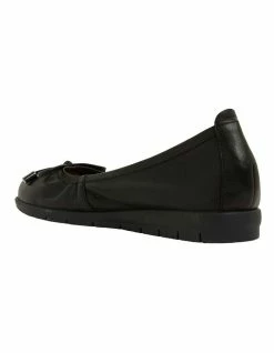 Active Flex Barton Black Glove Flat Shoes -Deals Shoes Store 883345330 7 720x928