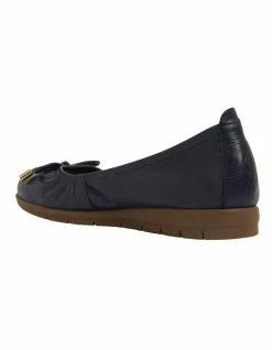 Active Flex Barton Navy Glove Flat Shoes -Deals Shoes Store 883345600 7 720x928