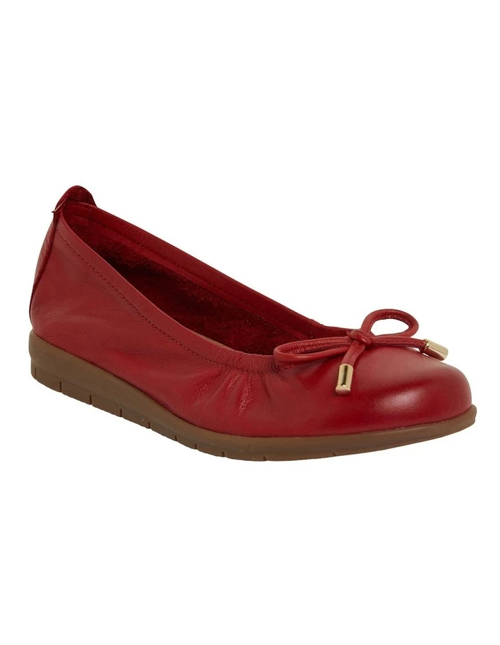 Active Flex Barton Red Glove Flat Shoes 2 Active Flex Barton Red Glove Flat Shoes - Image 2
