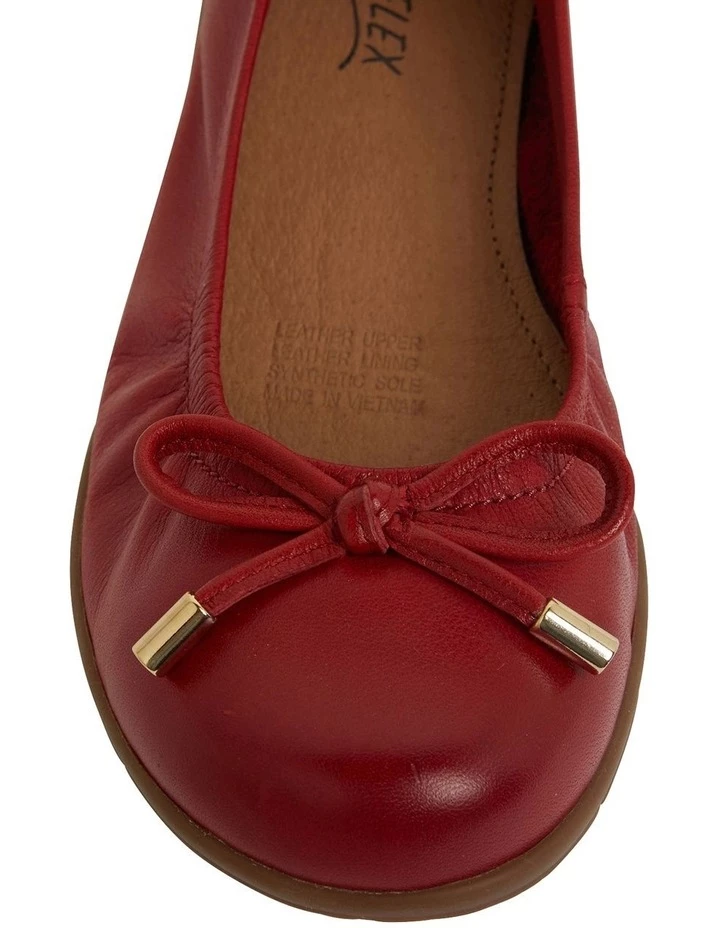 Active Flex Barton Red Glove Flat Shoes 6 Active Flex Barton Red Glove Flat Shoes - Image 6