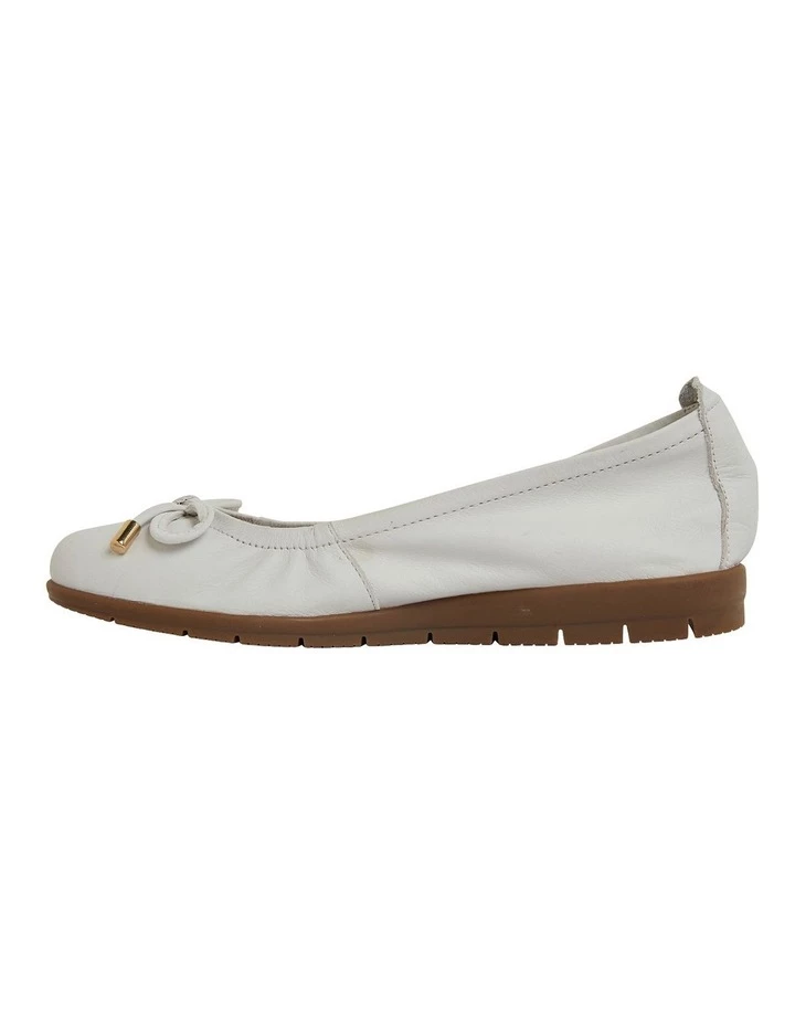 Active Flex Barton White Glove Flat Shoes 3 Active Flex Barton White Glove Flat Shoes - Image 3