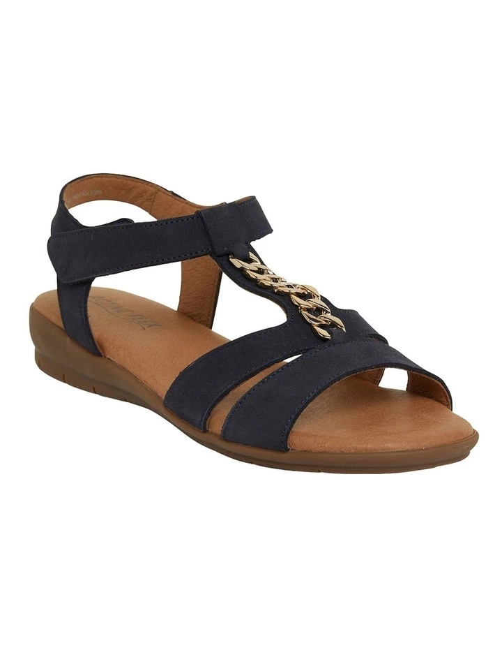 Active Flex Baleno Navy Nubuck Sandals 2 Active Flex Baleno Navy Nubuck Sandals - Image 2