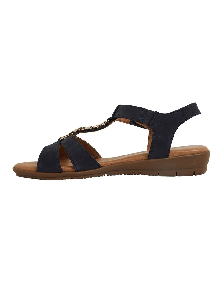 Active Flex Baleno Navy Nubuck Sandals 3 Active Flex Baleno Navy Nubuck Sandals - Image 3