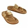 Tony Bianco Lamana Antique Gold Nappa Sandals