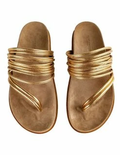 Tony Bianco Lamana Antique Gold Nappa Sandals -Deals Shoes Store 883425880 6 720x928