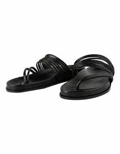 Tony Bianco Lamana Black Nappa Sandals -Deals Shoes Store 883426060 5 720x928