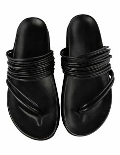 Tony Bianco Lamana Black Nappa Sandals -Deals Shoes Store 883426060 7 720x928