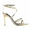 Tony Bianco Marcy Gold Foil Heels