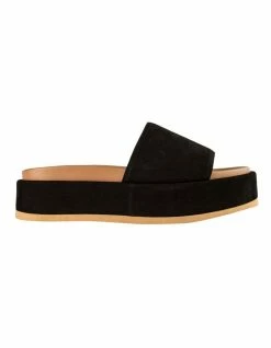 Tony Bianco Rio Black Phoenix Wedges