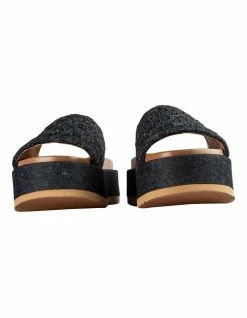 Tony Bianco Rio Steel Denim Weave Wedges -Deals Shoes Store 883427050 6 720x928