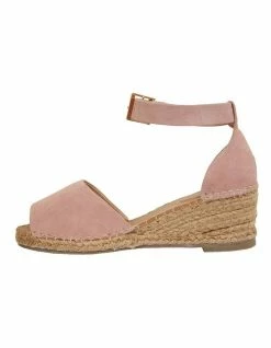 Ravella Henley Blush Suede Sandals in Blush Suede -Deals Shoes Store 883494190 3 720x928