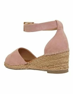 Ravella Henley Blush Suede Sandals in Blush Suede -Deals Shoes Store 883494190 7 720x928