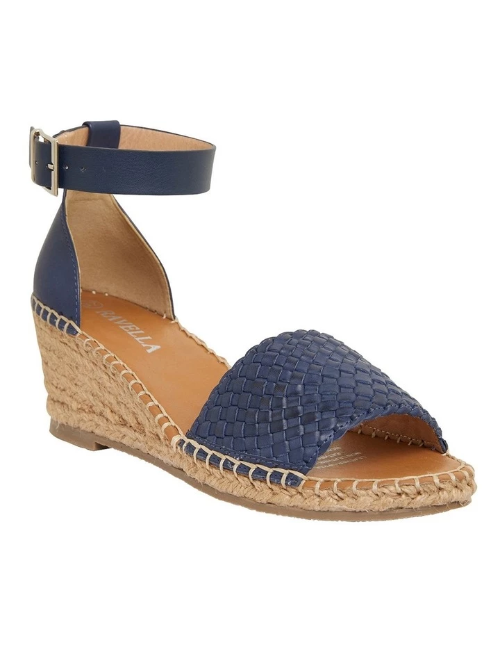 Ravella Havanna Navy Weave/Glove Sandals 2 Ravella Havanna Navy Weave/Glove Sandals - Image 2