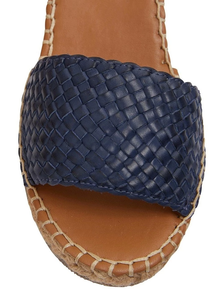 Ravella Havanna Navy Weave/Glove Sandals 6 Ravella Havanna Navy Weave/Glove Sandals - Image 6