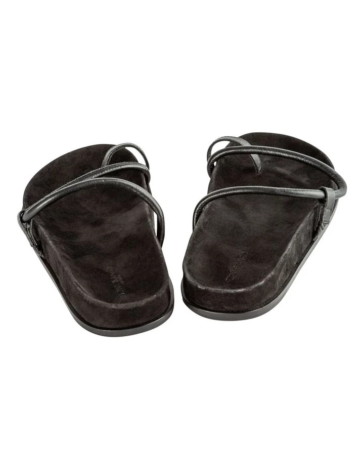 Tony Bianco Lexia Black Nappa Sandals 3 Tony Bianco Lexia Black Nappa Sandals - Image 3
