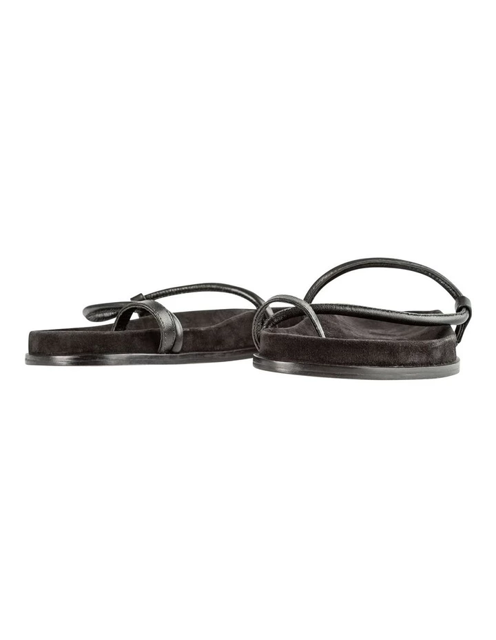 Tony Bianco Lexia Black Nappa Sandals 4 Tony Bianco Lexia Black Nappa Sandals - Image 4