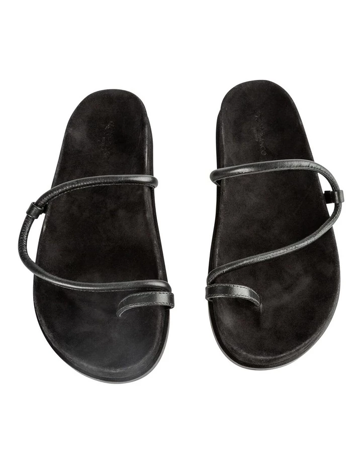 Tony Bianco Lexia Black Nappa Sandals 5 Tony Bianco Lexia Black Nappa Sandals - Image 5