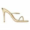 Tony Bianco Fletcher Gold Nappa Heels