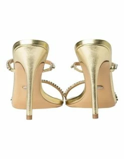Tony Bianco Fletcher Gold Nappa Heels -Deals Shoes Store 884149840 3 720x928