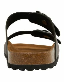 Sandler Florida Black Oily Nubuck Sandals 11 Sandler Florida Black Oily Nubuck Sandals -Deals Shoes Store 884441890 5 720x928