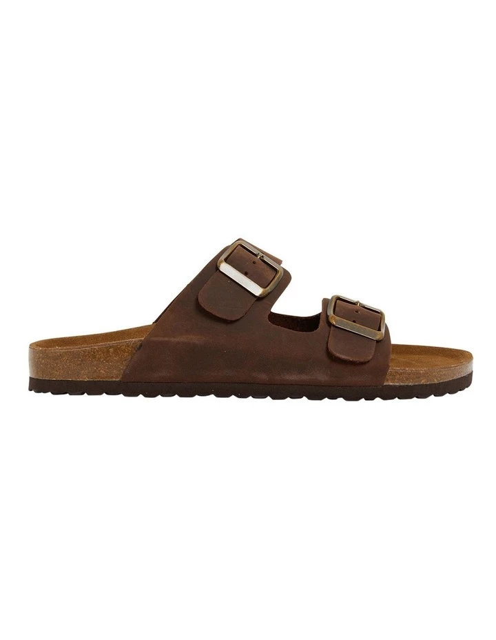 Sandler Florida Brown Oily Nubuck Sandals 1 Sandler Florida Brown Oily Nubuck Sandals